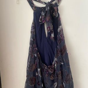 Astr the label, high low halter neck top